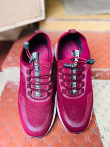Red Casual Shoes For Men Size:9