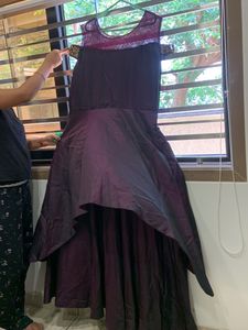 Off Shoulder Ethnic Gown