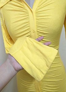 Shein Yellow Maxi