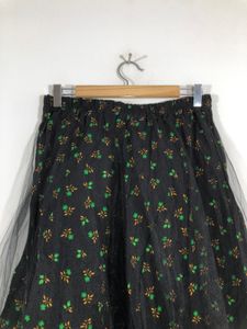 Black Printed Skirt(Women’s)