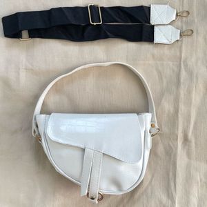 Combo Dior Inspired Black Plus White Bag