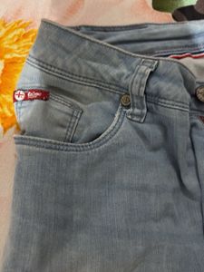 Distressed Denim Jeans