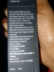 Swiss Beauty Foundation