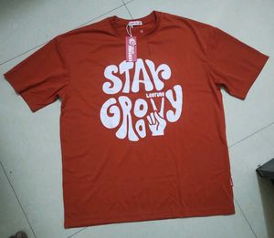 Stylish Graphic Print T-Shirt Plus size M