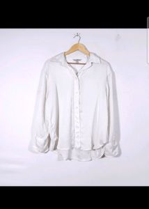 HnM Oversized White Shirt