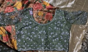 Green Colour Lehenga