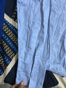 Blue Button-Down Shirt