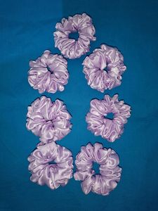 Satin 7scrunchies