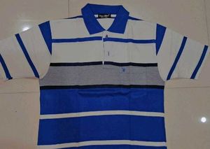 Striped Polo T-Shirt