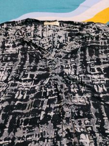 Abstract Print Blouse