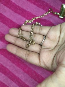 Black An Golden Pretty Necklece