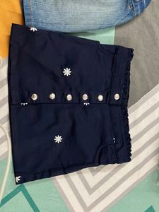 Girls&#39; Denim &amp; Navy Skirts