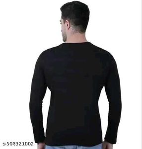 Classic Black Full Sleeve T-Shirt