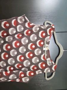 Patterned Asymmetric Dress