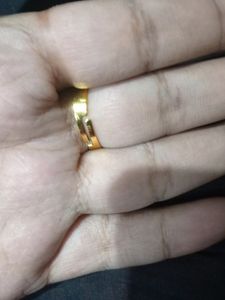 stone mirror finger ring🔥
