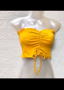 Yellow Tube Top 28 to 32 inches