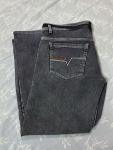 Gray Denim Jeans