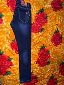 Blue Denim Jeans 👖 Length43 Inch
