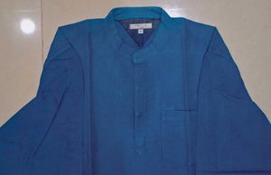 Stylish Blue Twills Casual Shirt