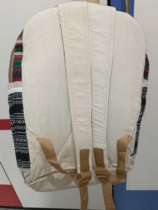Colorful Hemp College Office Backpack