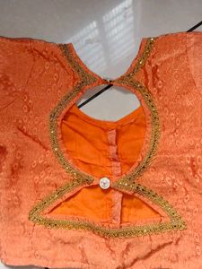 Peach Blouse