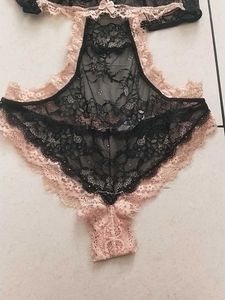 S Lace Teddy Lingerie(Adore Me)
