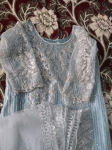 Elegant Embroidered Kurta Set