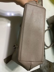 Authentic Tory Burch Leather Tote Bag
