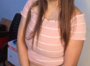 Pink Skinny Fit Top