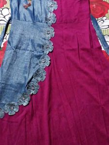 women anarkali kurta