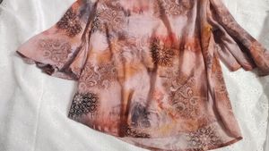 y2k vintage print top