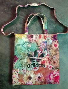 Orginal Adidas Floral Print Tote Bag