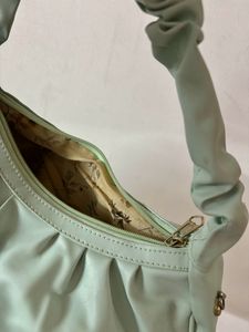 cute seagreen colour bag