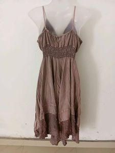 BEAUTIFUL MIDI FLARED DRESS