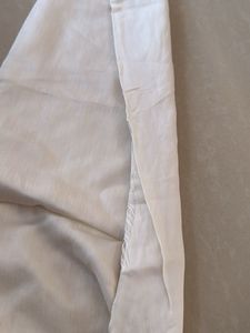 White Embroidered Kurti Set