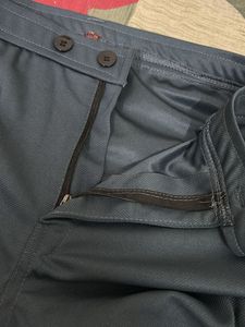 Blue Casual Pants
