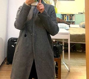 Elegant Grey zara Coat