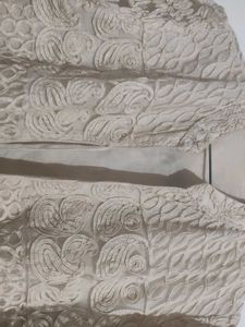 Cream Color Jacket| Full Sleeves |Netted Lace Work