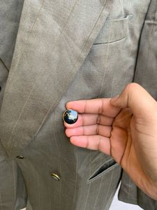 Louis vuitton Striped Double-Breasted Blazer