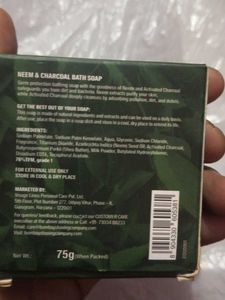 Neem &amp; Charcoal Bath Soaps