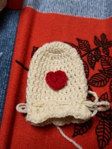0-6 Months Baby Woolen Mittens And Booties
