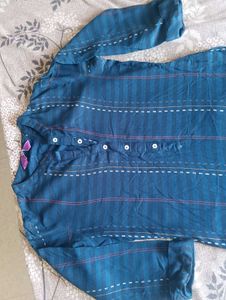 Striped Casual Kurta