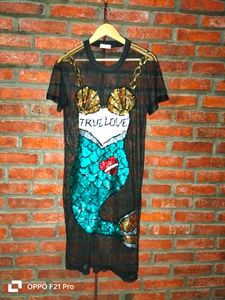 Mermaid Net Dress