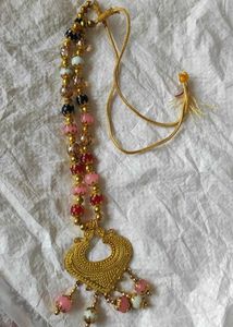 Multiple Color Beaded long Necklace
