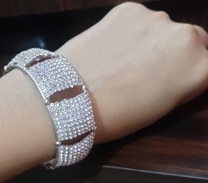 Siver Rhinestone Bracelet