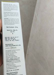 UBIK 360° Block Sunscreen Gel SPF 50+