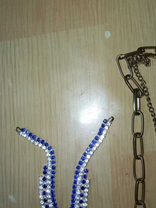 Layered Necklace And Beautiful Eye Pendant Combo