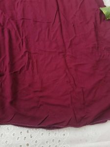 Maroon Palazzo Pants