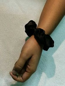 Black Scrunchies
