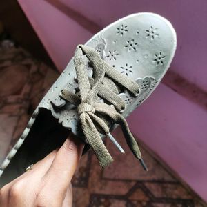 Zudio Olive Green Shoes